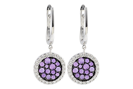 K233-04491: EARR .60 ROSE CUT AMY .98 TGW
