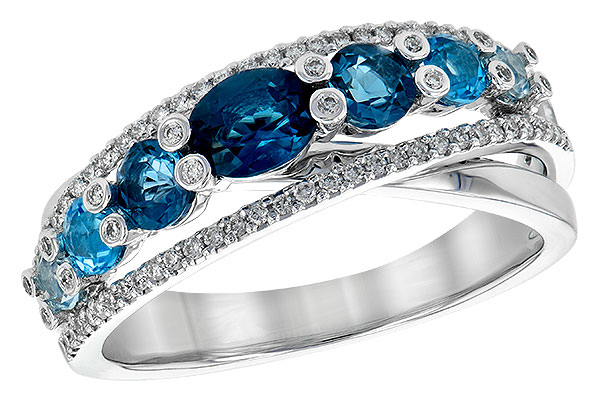 K235-73618: LDS RG 1.06 BLUE TOPAZ 1.25 TGW