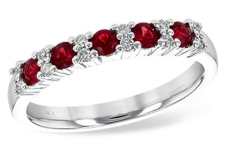 K235-74536: LDS WED RG .44 RUBY .58 TGW