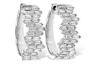 K235-78163: EARR .70 TW BAGUETTE DIAS
