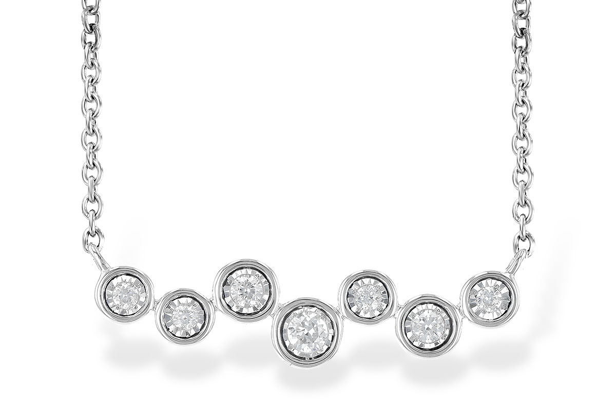 K235-79991: NECKLACE .13 TW