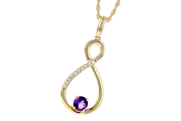 K318-46272: NECK .22 AMETHYST .27 TGW