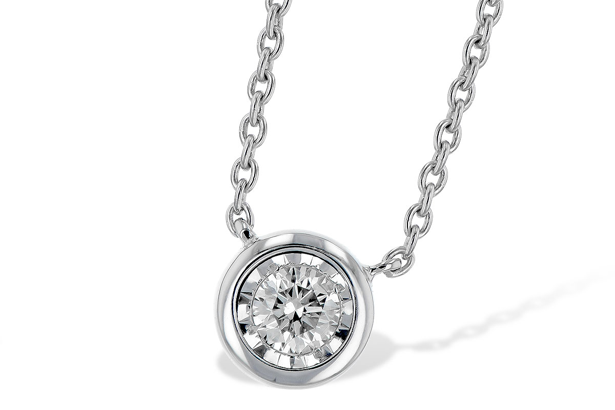 K318-46300: NECKLACE .15 BR (18")