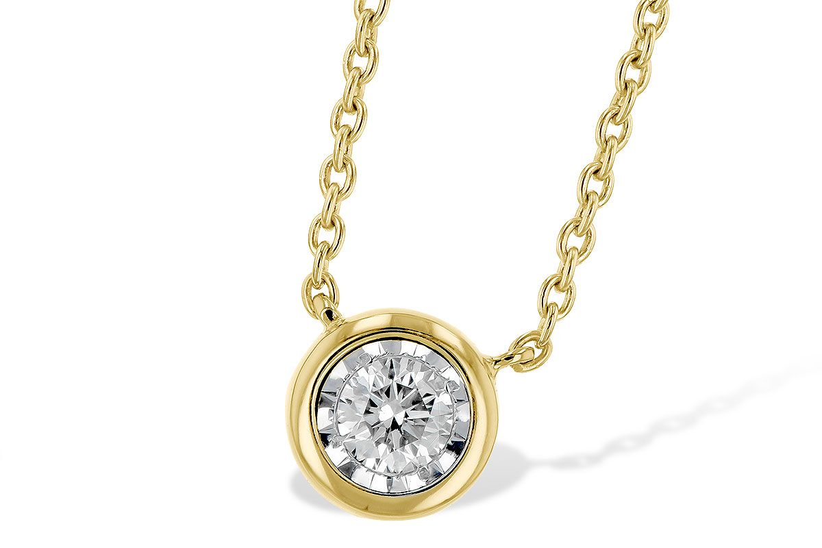 K318-46300: NECKLACE .15 BR (18")