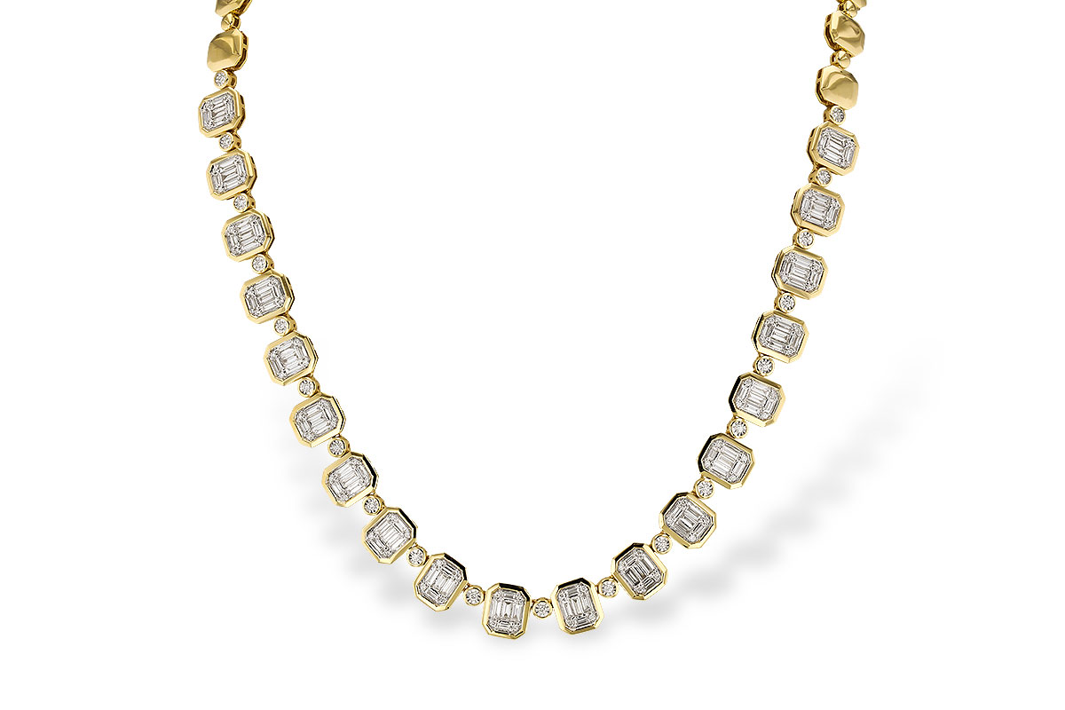K320-28145: NECKLACE 2.48 BAG 2.95 TW (16")