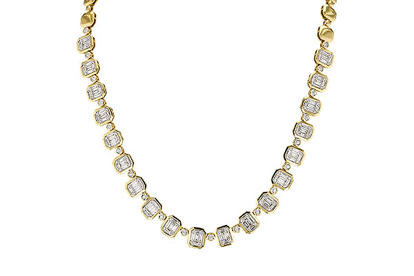 K320-28145: NECKLACE 2.48 BAG 2.95 TW (16")