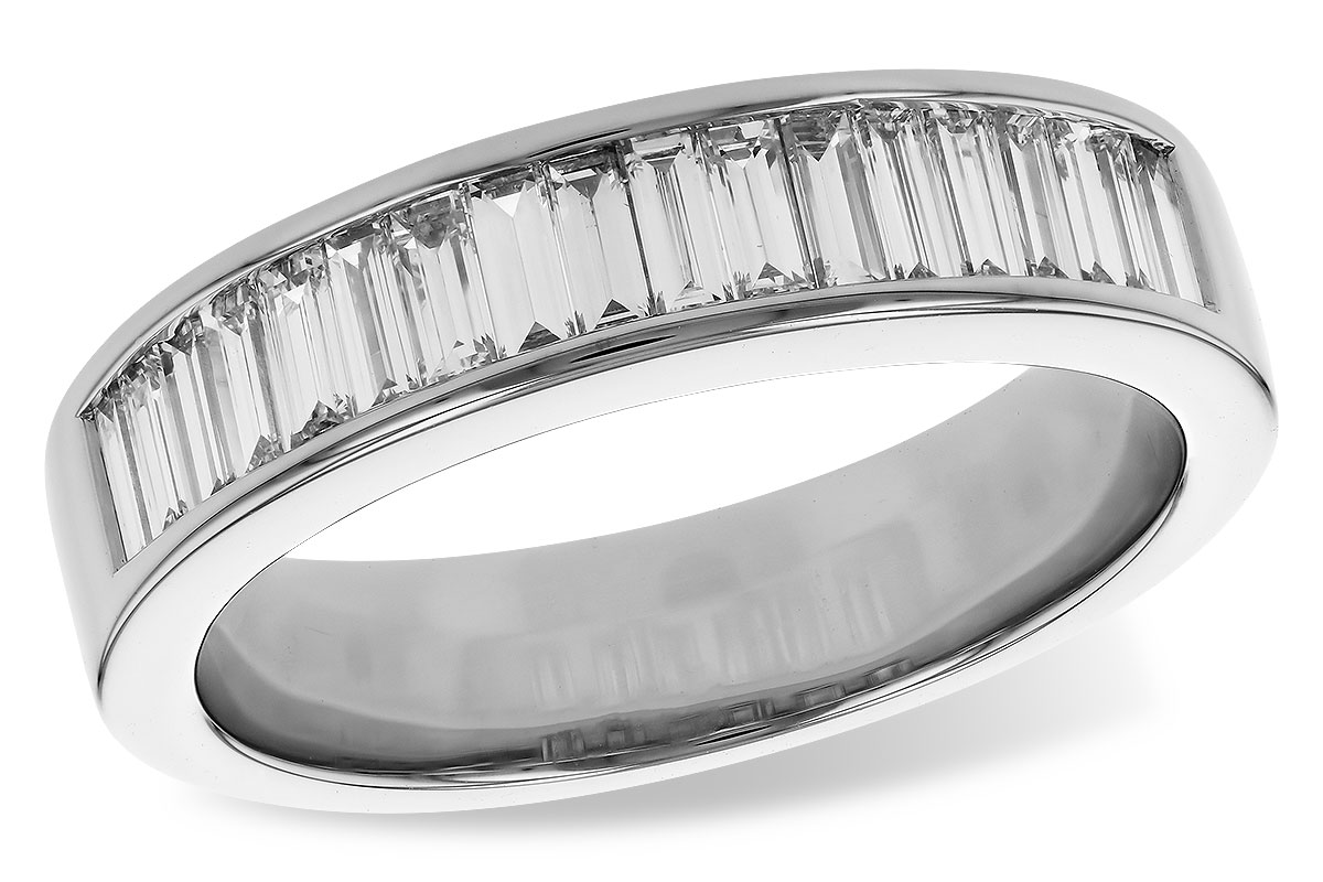 K320-28154: LDS DIA WED RG .70 TW BAGUETTES