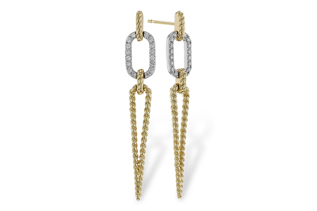 K320-29945: EARRINGS .20 TW