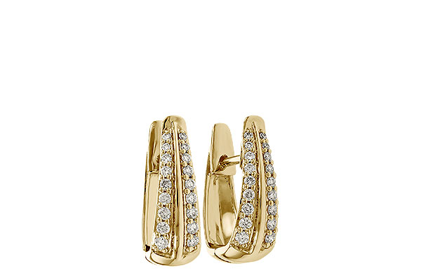 K320-30863: EARRINGS .25 TW