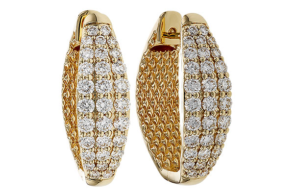 K320-30900: EARRINGS 2.00 TW