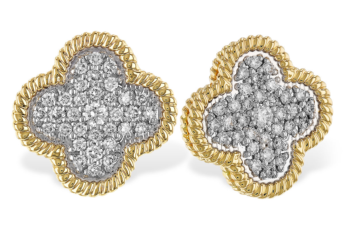 K320-32691: EARRINGS .50 TW