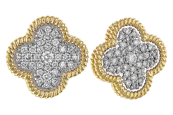 K320-32691: EARRINGS .50 TW