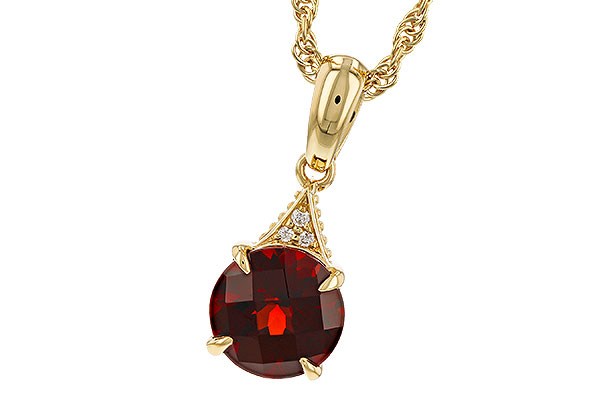 K320-34472: NECK 1.46 GARNET 1.47 TGW (7MM RD)