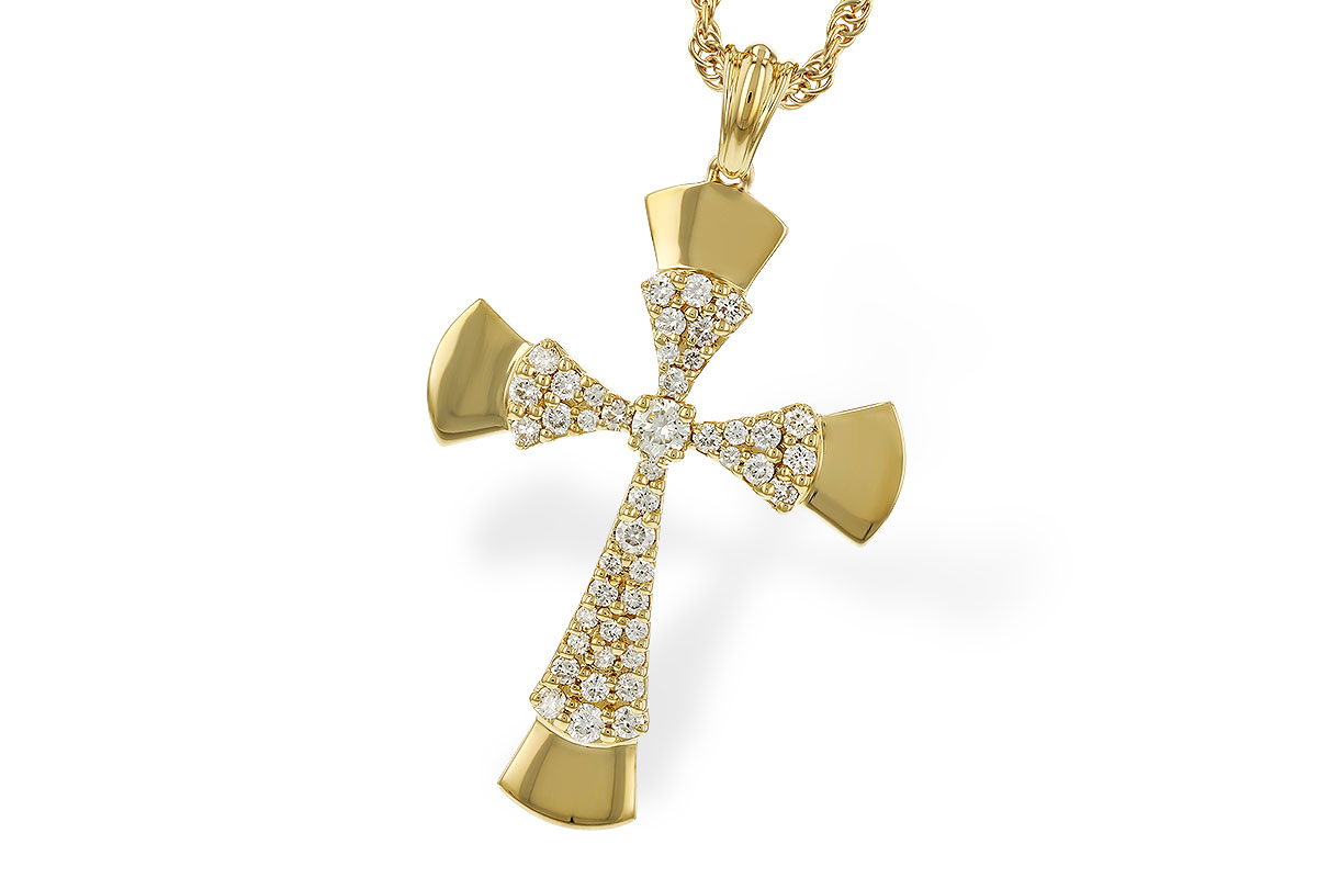 K320-34491: NECKLACE .36 TW