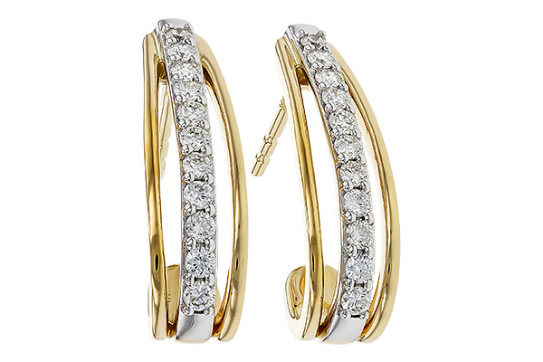 K320-35363: EARRINGS .40 TW