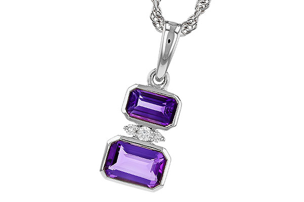 K320-36300: NECK .72 TW AMETHYST .75 TGW