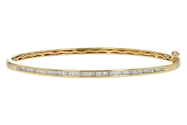 L234-87218: BANGLE BRACELET .50 TW