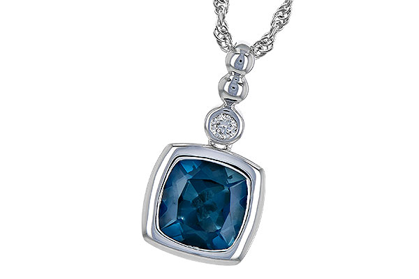 L235-76281: NECK 1.50 LONDON BLUE TOPAZ 1.54 TGW