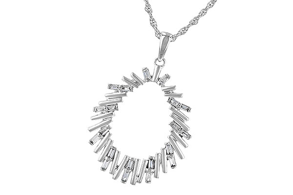 L235-78100: NECK .24 TW BAGUETTE DIAS