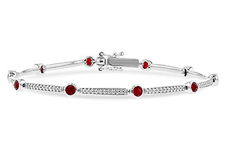 L235-79945: BRACELET 1.22 TW RUBY 1.67 TGW