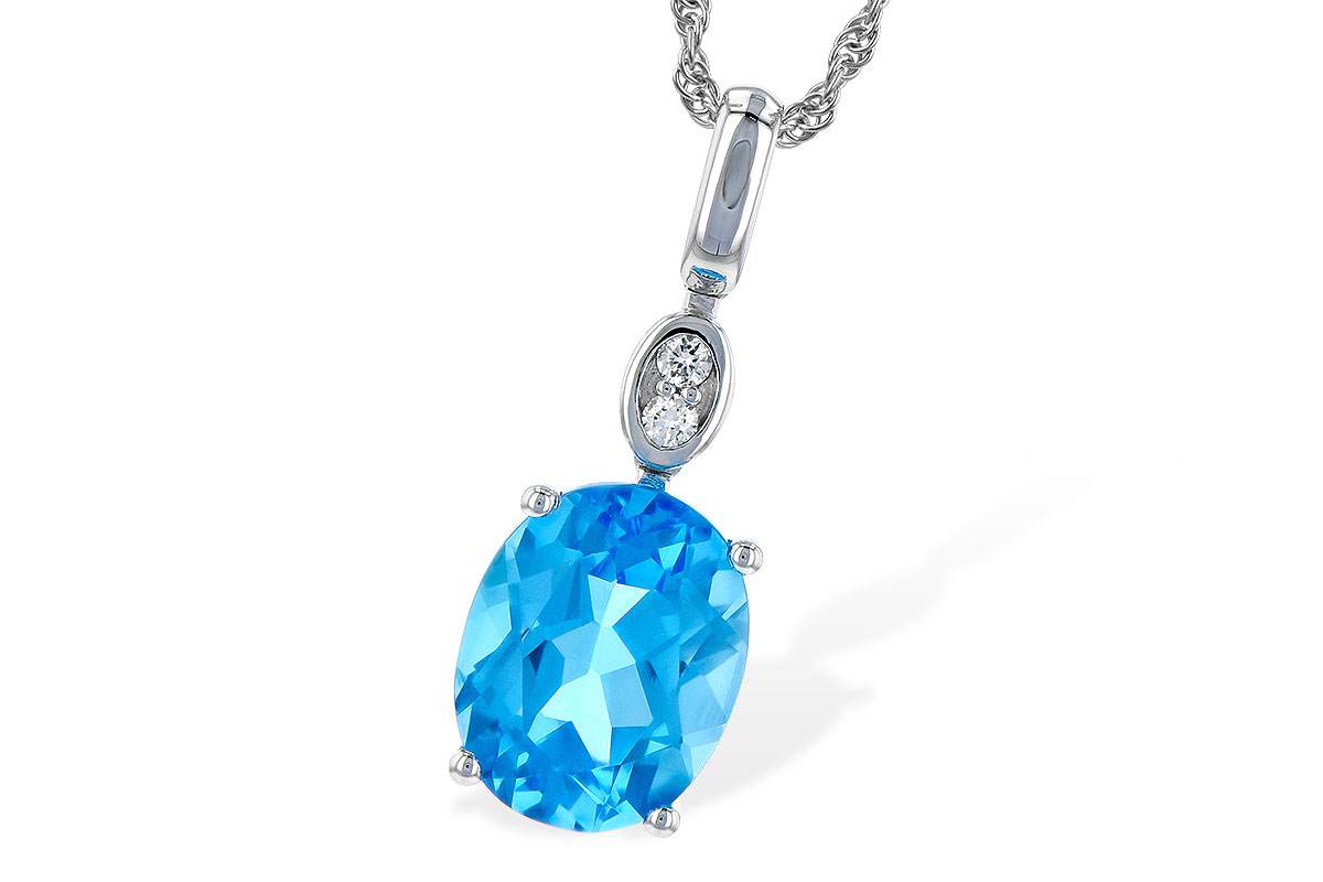 L235-80900: NECK 2.84 BLUE TOPAZ 2.87 TGW (10x8MM BT)