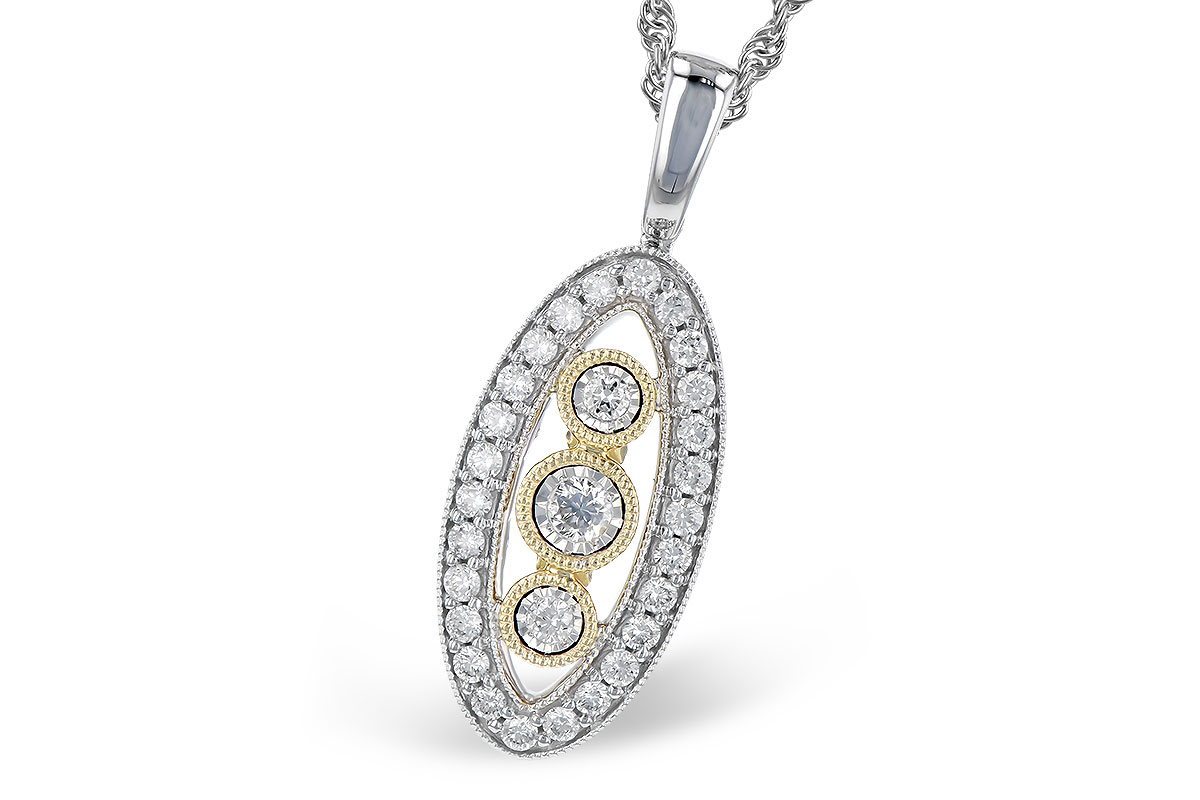 L318-47254: NECKLACE .34 TW