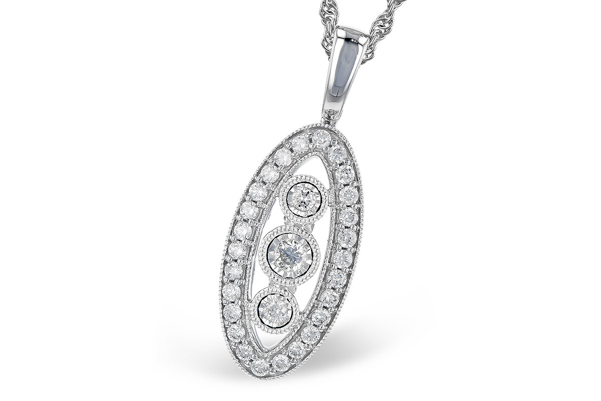 L318-47254: NECKLACE .34 TW