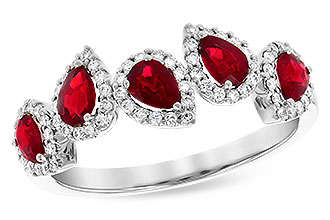 L318-48145: LDS RG .90 TW RUBY 1.14 TGW