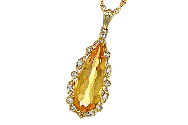 L318-49027: NECK 3.38 CITRINE 3.50 TGW