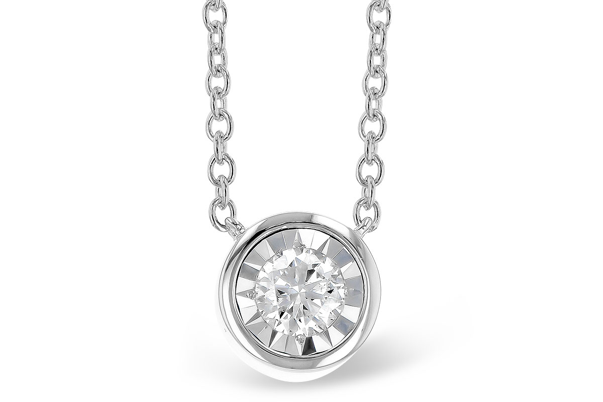 L318-49072: NECKLACE .32 BR (18")