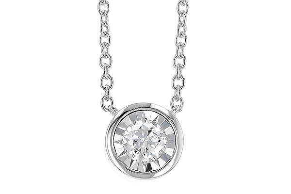 L318-49072: NECKLACE .32 BR (18")