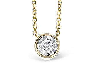 L318-49072: NECKLACE .32 BR (18")