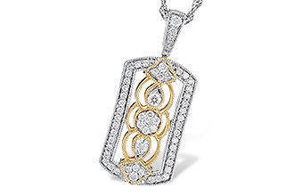 L318-51800: NECKLACE .33 TW