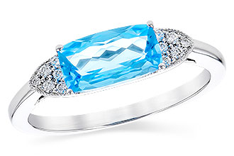 L319-37181: LDS RG 1.44 BLUE TOPAZ 1.52 TGW