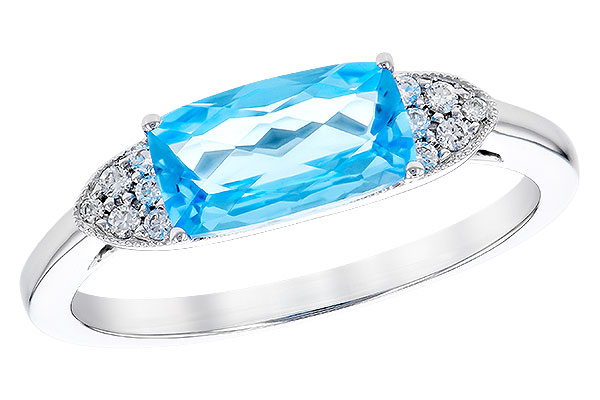 L319-37181: LDS RG 1.44 BLUE TOPAZ 1.52 TGW