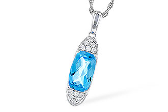 L319-37209: NECK 2.02 BLUE TOPAZ 2.12 TGW