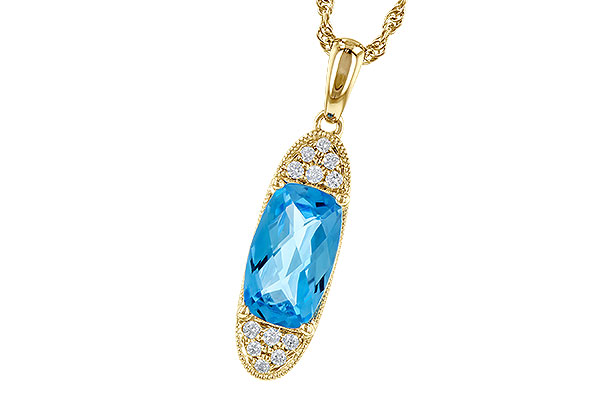 L319-37209: NECK 2.02 BLUE TOPAZ 2.12 TGW