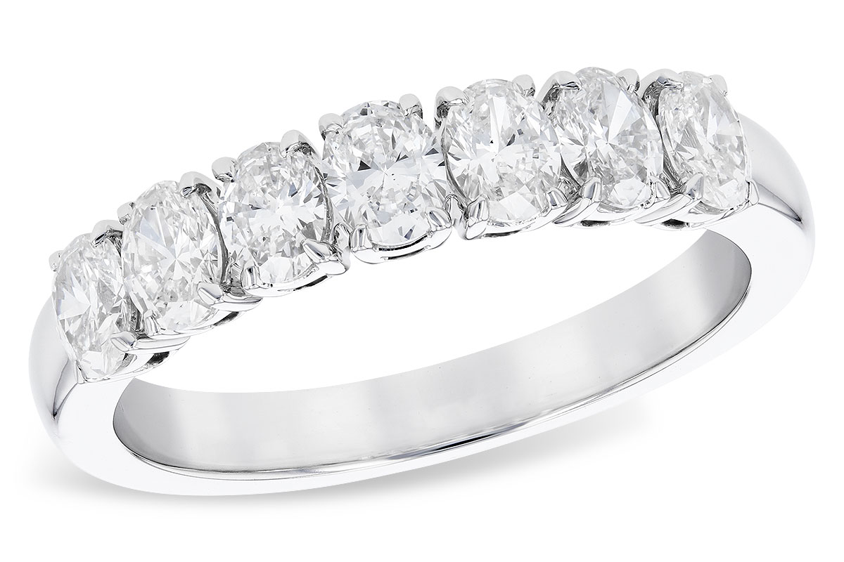 L319-38172: LDS DIA WED RG .97 TW (7 OVALS)