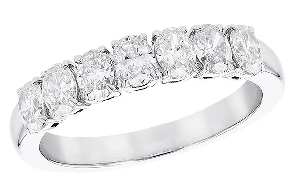 L319-38172: LDS DIA WED RG .97 TW (7 OVALS)