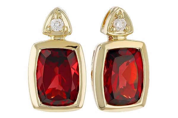 L319-40881: EARR 1.90 TW GARNET 1.94 TGW (7x5MM GAR)