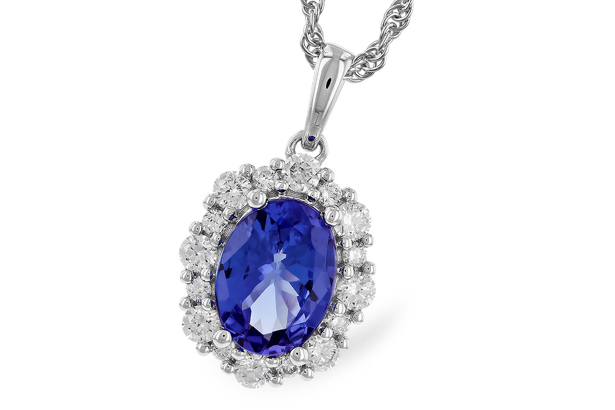 L319-40900: NECK 1.02 TANZANITE 1.32 TGW (8x6 OVAL)