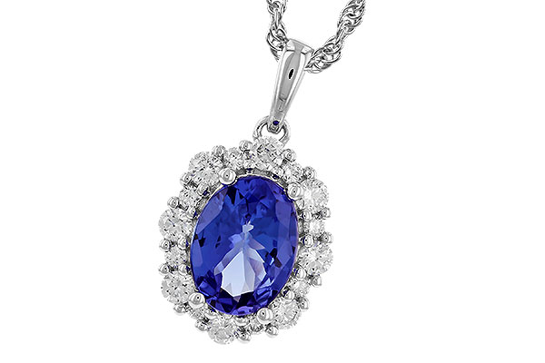 L319-40900: NECK 1.02 TANZANITE 1.32 TGW (8x6 OVAL)