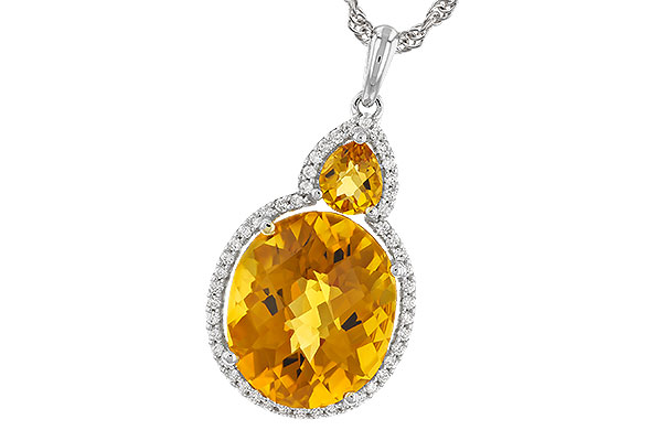 L319-41763: NECK 5.70 TW CITRINE 5.85 TGW (13x11 OVAL)