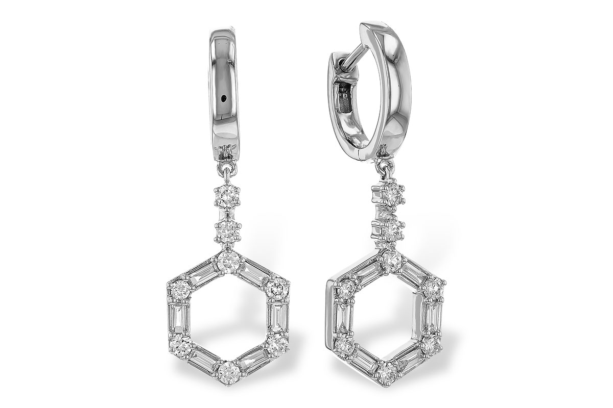 L320-29018: EARRINGS .23 BAG .60 TW