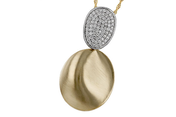 L320-29072: NECKLACE .33 TW