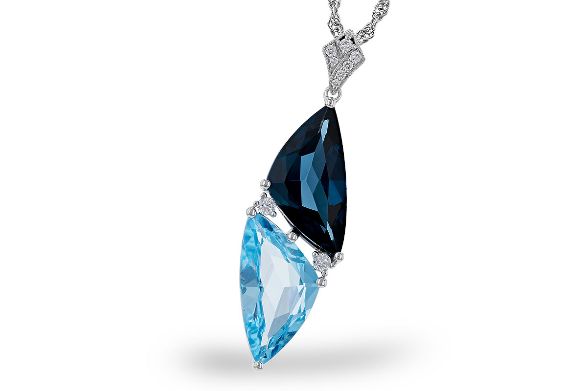 L320-29954: NECK 6.87 BLUE TOPAZ 6.97 TGW