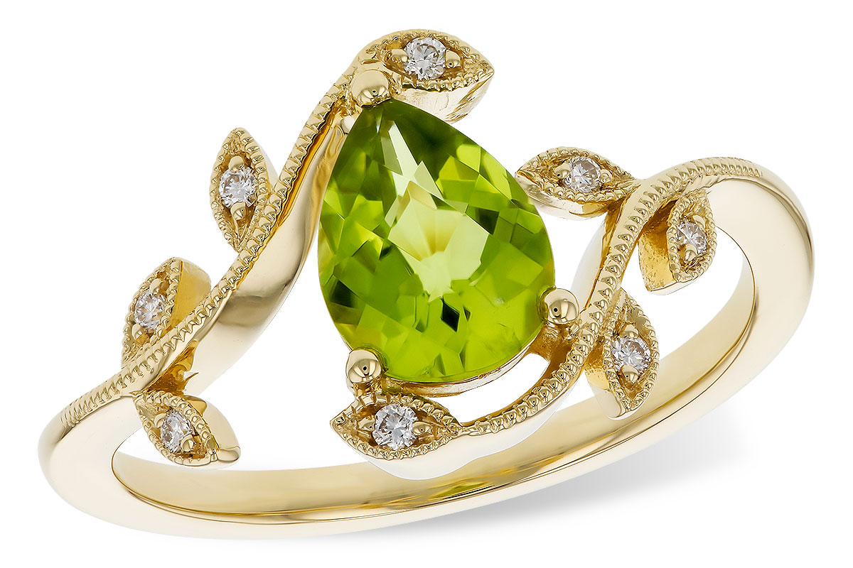L320-29972: LDS RG 1.16 PERIDOT 1.22 TGW (8x6MM PER)