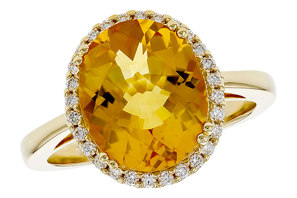 L320-30872: LDS RG 3.85 CITRINE 4.05 TGW (12x10MM OV)