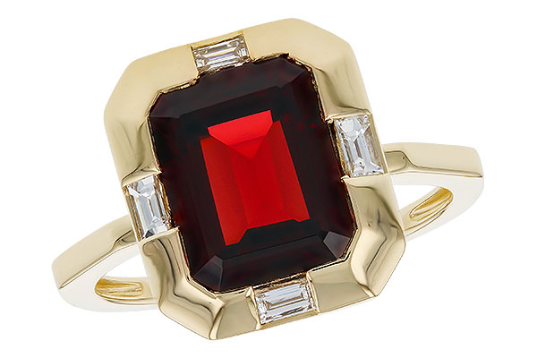 L320-31781: LDS RG 3.65 GARNET 3.82 TGW (10x8MM GAR)