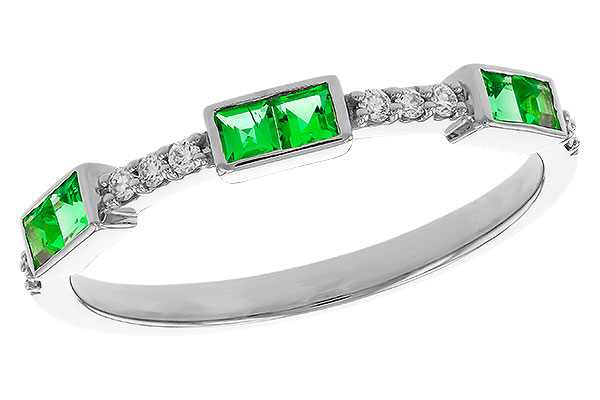 L320-32700: LDS WED RG .23 TW EMERALD .30 TGW